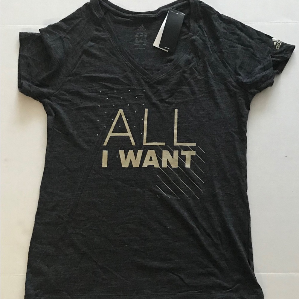 Adidas V Neck Tee (XXL) Women’s